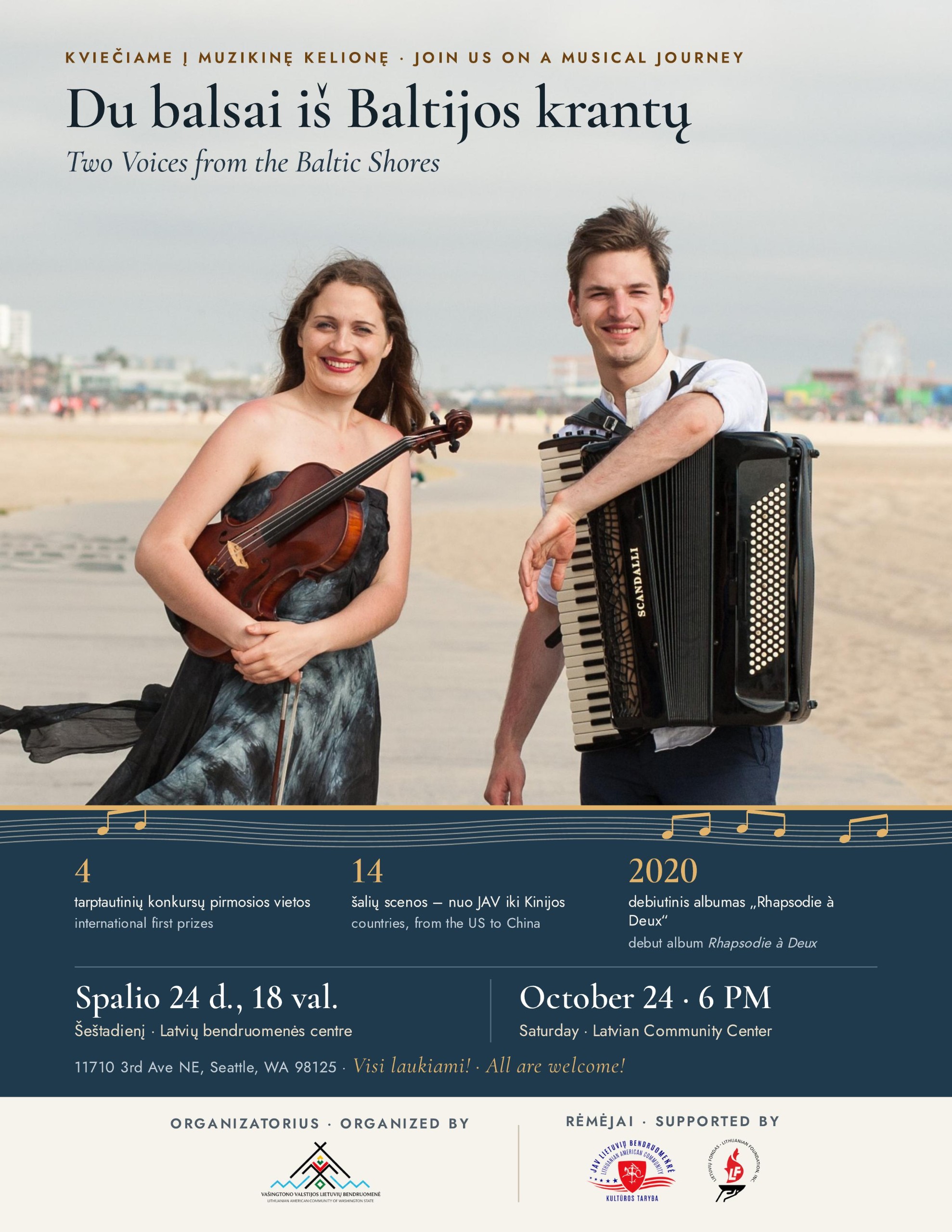 Tutto a Dio – Two Voices from the Baltic Shores poster